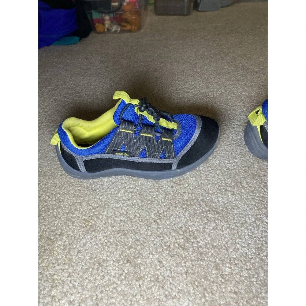 Northside Brille II Kids Water Shoes Size 13 Blue Yellow Athletic Aqua Socks